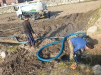 함양 하수처리장 막힌 용수로 해결