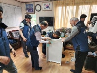 합천 쌍책면 청년회 경로당 에어컨 청소 봉사