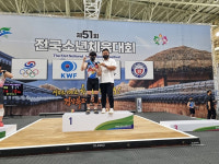 함안 칠원중 제51회 전국소년체전 역도 3관왕 달성