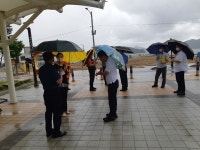 마산중부서, 광암해수욕장 범죄취약요소 합동 점검