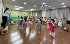 마산소방서, 119소방동요 경연대회 참가팀 밝은숲어린이집 격려 방문