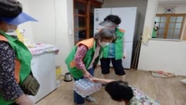 진주 판문동 경로당 점검·방역활동 실시