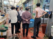 경남중기청장 남해전통시장 현장방문