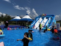 거창창포원, 어린이 물놀이장 15일까지 연장 운영