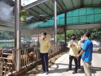 경남도 여름철 축산분야 재해 현장 점검 나섰다