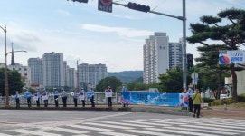 경남새마을회 태극기달기 릴레이 홍보