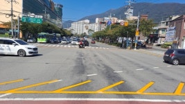 창원 진해구 돌리사거리 Yellow Zone 도입