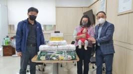 합천 청덕면, 아기울음 소리로 경사났네