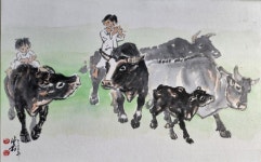 진주 상봉동 우리동네 예술활동 작가 작품전시회