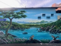 진주 평거동 주민 재능기부로 벽화 골목 변신