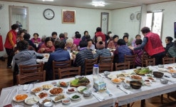 합천 야로면 자원봉사회 사랑의 목욕봉사 활동