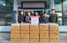 케이디솔루션, 양산 동면에 사랑의 전기장판 50개 기탁