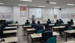 함안경찰서, 롯데 하이마트 물류센터 교통안전 교육