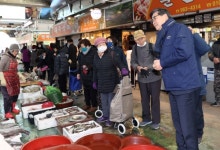 진병영 함양군수, 설맞이 지리산함양시장 방문