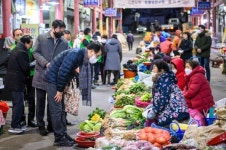 남해군 설 명절 맞이 전통시장 장보기