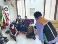 진주 성북동 자율방재단 경로당 안전점검 실시