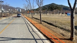 양산 황산캠핑장, 시민안전 위한 명품 인도길 조성