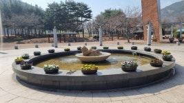의령 서동생활공원 홍의장군축제 손님맞이 테마 꽃길 조성
