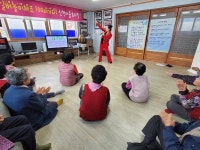 고성 신천마을 찾아가는 신바람 노래교실 개강