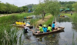 창녕 우포늪 생태체험장 쪽배타기 체험장 개장