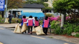 진주 판문동 생활개선회 정화활동 실시