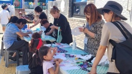 거창군 대평지구 도시재생 주민협의체 한들반짝장터 열어