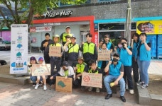 양산시자원봉사센터 우수관 정화작업·데이터플로깅
