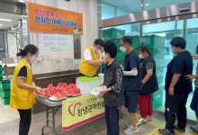풀무원식품 ㈜영산휴게소, 창녕군에 나눔봉사 실시