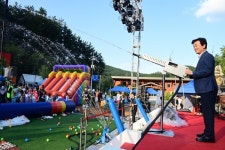 진주시 진양호 물빛워터페스티벌 성황리 열려