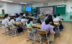 진주 초전초 여름방학 맞이 영어캠프 실시