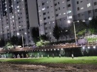 양산 덕계동, 경관 조명으로 회야강 산책로 밝혀