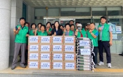 진주 내동면 새마을회 이웃사랑 물품 전달