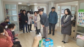 진주 가호동 통장협의회 연말 맞아 경로당 위문