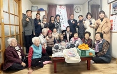 함양 맞춤평생교육원 꽃그림 그리기 연구동아리 오색라인 나눔행사