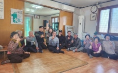 양산 서창동장 부임 후 경로당 순회방문