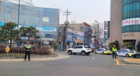 합천서 설 명절 전후 교통안전활동 실시