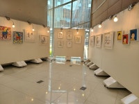 창원 성산도서관 갤러리 푸르른 마음 전시회 개최