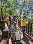 진주 신안동 무장애도시위원회 체험활동 실시