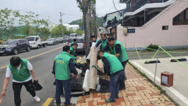 진주 이현동 새마을지도자 환경정비 활동 실시