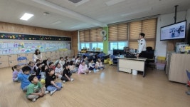 창녕경찰서, 명덕초 교통안전교육 실시