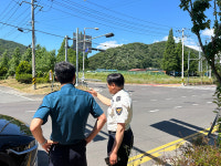 마산중부署 여름철 수해 우려 지역 현장 점검