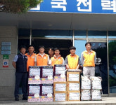 한국전력공사 합천지사-MCS, 국가유공자 꾸러미 전달