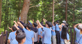 밀양 도래재 자연휴양림 산림교육 성료