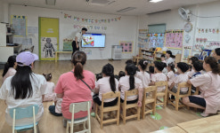 마산동부서 찾아가는 어린이 교통안전 교육