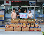 합천읍 청년회 경로당 38개소 수박 전달