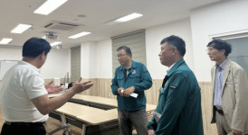 장금용 창원 제1부시장, 폭염 속 이동노동자 쉼터 현장 격려