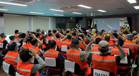 진주 상평동 노인일자리사업 참여자 안전교육 실시