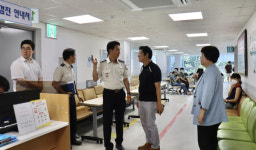 진주소방서장 중점관리대상 고려병원 현장지도·점검