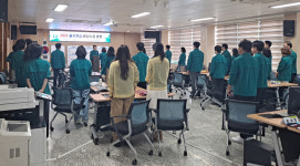합천교육지원청 을지연습 비상소집훈련 실시