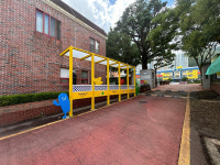 양산 물금초 인근 안전마을 만들기 사업 현장작업 완료